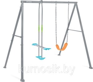 Качели детские Intex 44122 уличные стальные 254*211 см