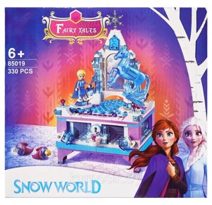 Конструктор 85019 KING Disney Princess Шкатулка Эльзы, 330 деталей