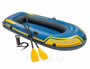 Надувная лодка Intex Challenger-2 Set 68367NP двухместная