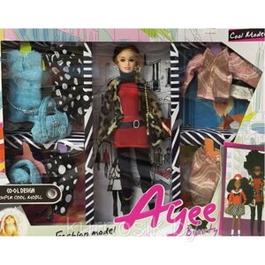Кукла Модница 30 см с нарядами и аксессуарами B8062-B