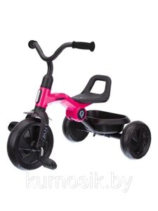 Детский велосипед трехколесный складной Qplay ANT, розовый