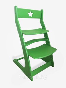 Растущий регулируемый школьный стул Ростик Rostik Зеленый СП1