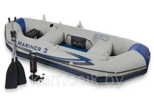 Надувная лодка Intex 68373NP Mariner-3 трехместная