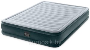 Надувная кровать Intex Queen Dura-Beam Comfort-Plush 67770NP с встроенным насосом 203х152х33 см