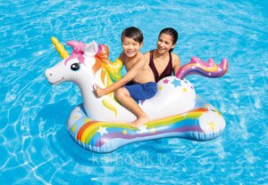 Надувная игрушка для плавания Intex Magical Unicorn 57552 c ручками