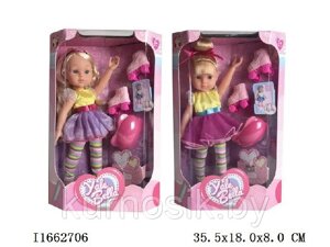 Детская кукла на роликах с аксессуарами YALE, R206D