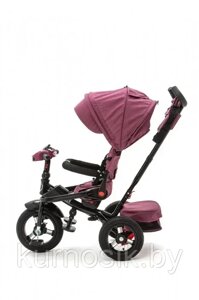 Детский велосипед трехколесный Kids Trike Lux Comfort, колеса 12\10 Бордовый