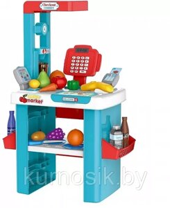 Детский игровой набор Pituso Супермаркет с тележкой для покупок, 56 элементов