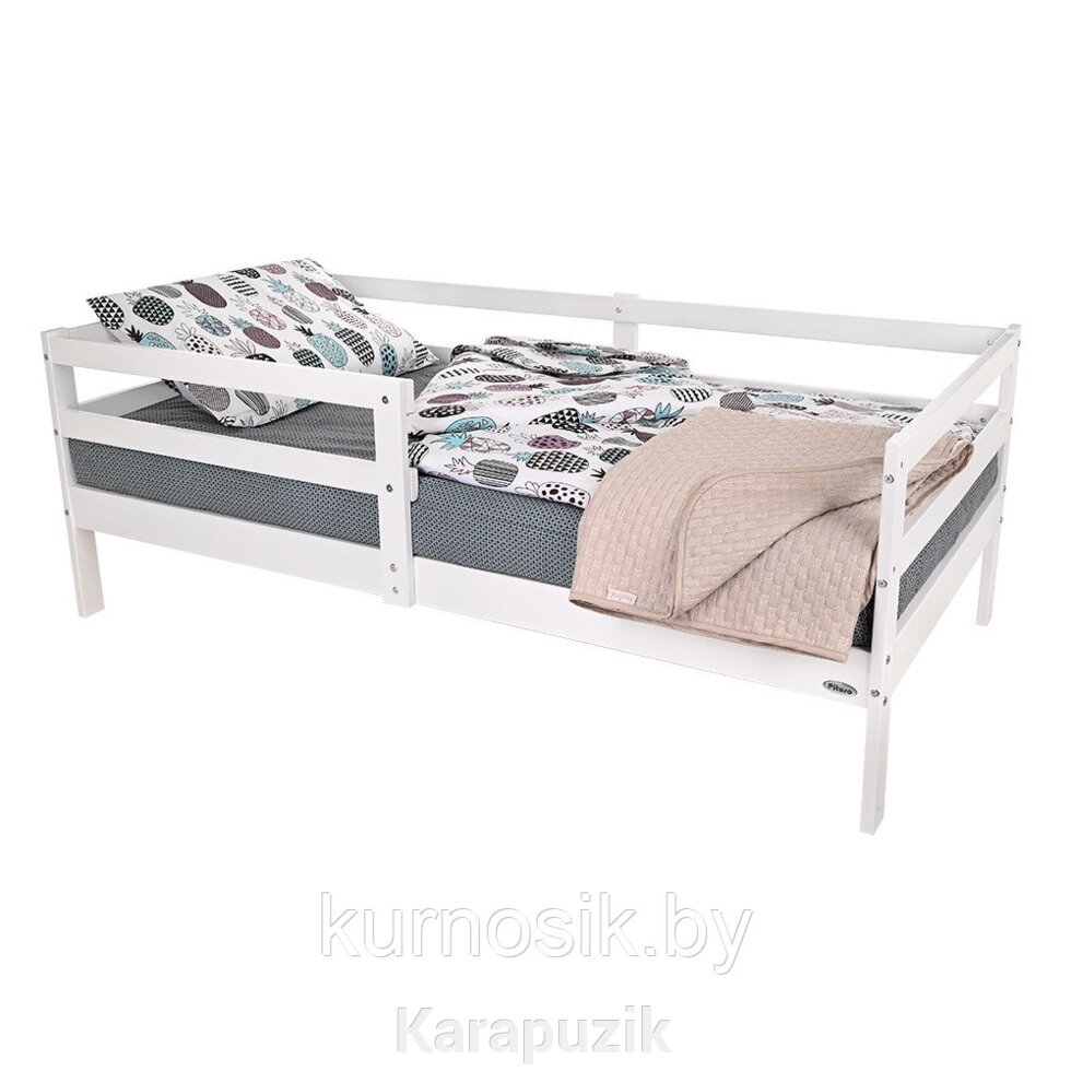 Подростковая кровать Pituso BamBino 160*80 см Белый от компании Karapuzik - фото 1