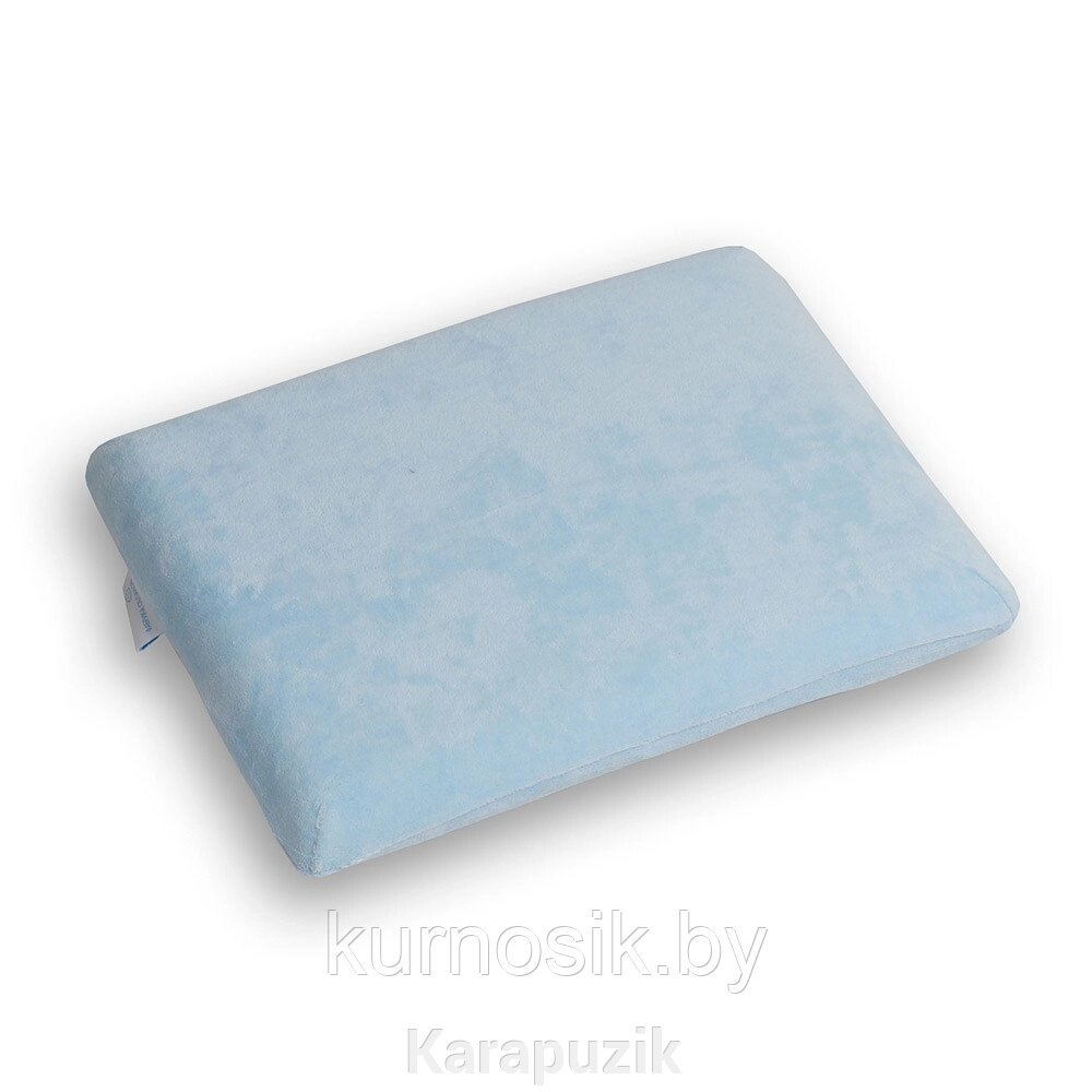 Подушка детская Фабрика облаков Классика BABY 3+, голубой, KMZ-0014 от компании Karapuzik - фото 1