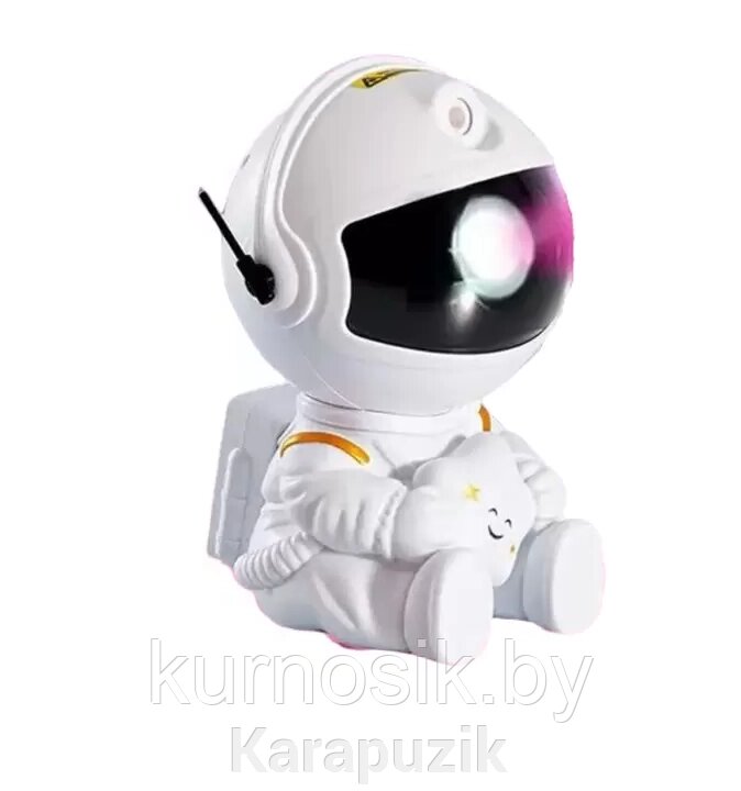 Проектор звездного неба Сидящий Космонавт от компании Karapuzik - фото 1