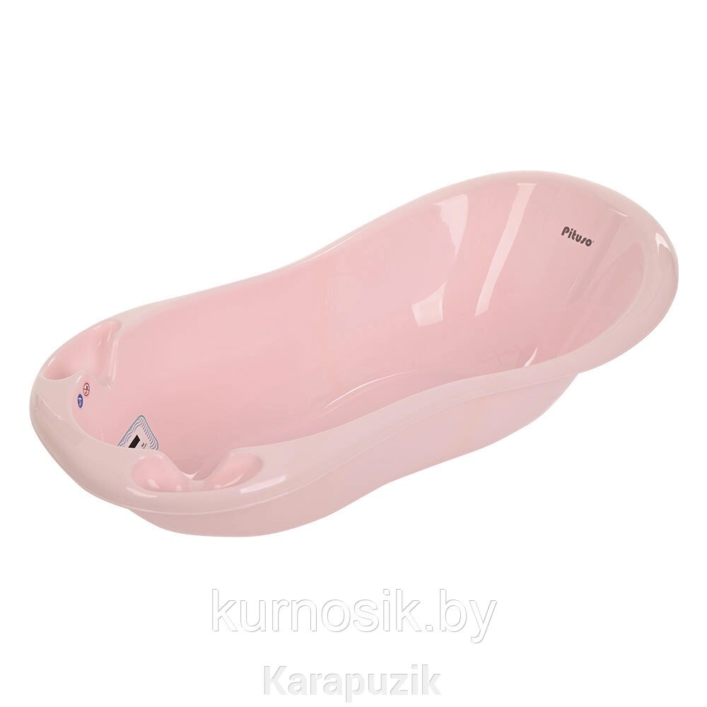 Ванночка детская для купания PITUSO Ronda, Розовый от компании Karapuzik - фото 1