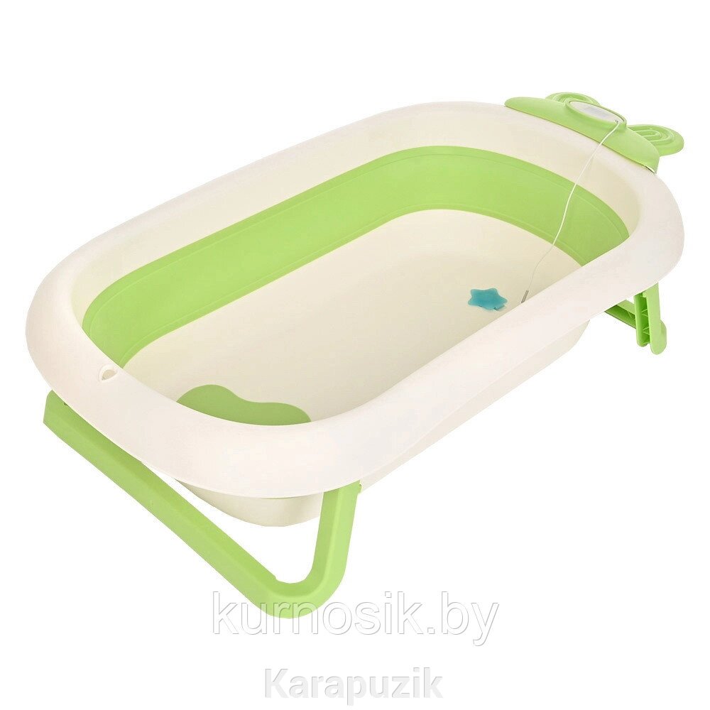 Ванночка детская для купания PITUSO, складная, 91 см, Фисташка от компании Karapuzik - фото 1