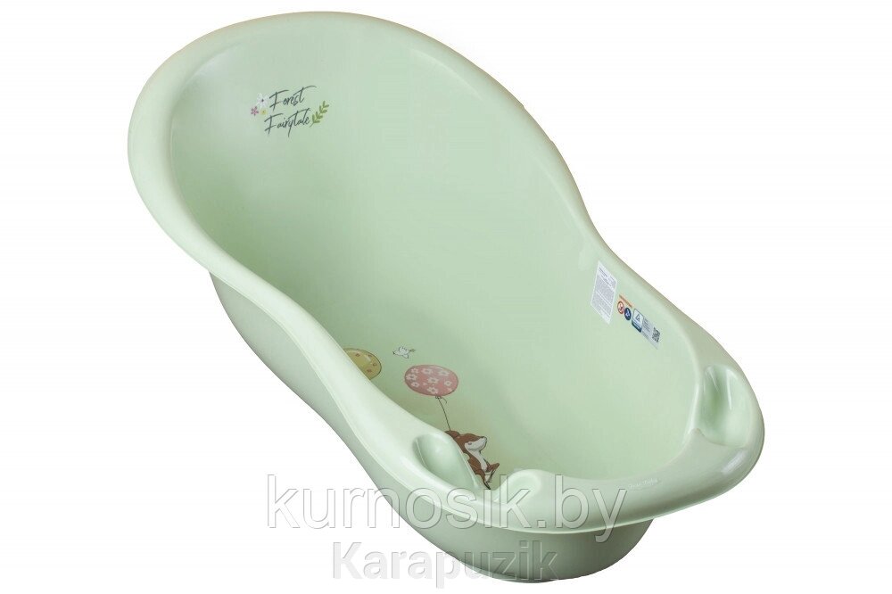 Ванночка детская для купания TEGA "Лесная сказка" 86 см Розовый от компании Karapuzik - фото 1