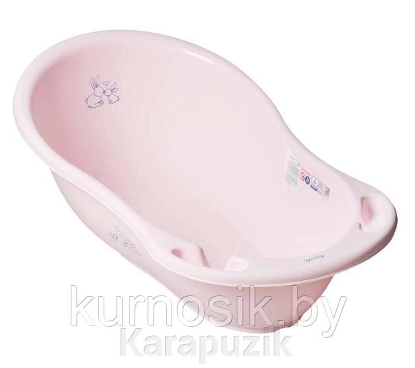 Ванночка детская для купания Tega Little Bunnies (Кролики), Розовый от компании Karapuzik - фото 1