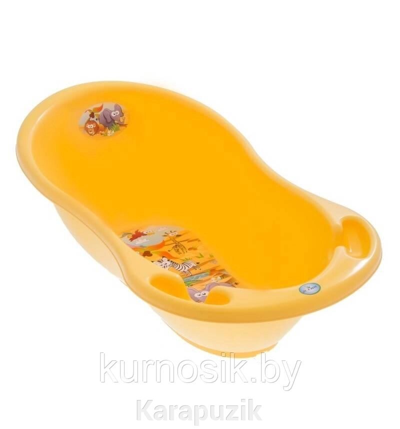 Ванночка детская для купания Tega Safari (Сафари) Желтый от компании Karapuzik - фото 1