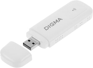 4G модем Digma WiFi DW1960 3G/4G белый