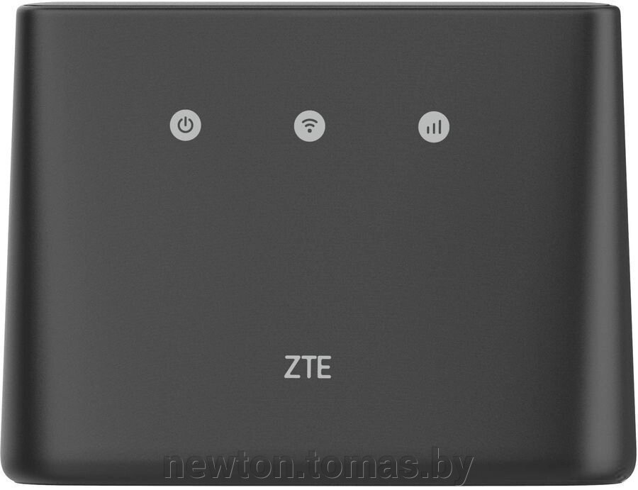 4G Wi-Fi роутер ZTE MF293N черный от компании Интернет-магазин Newton - фото 1
