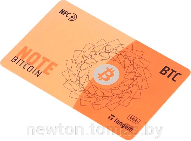 Аппаратный криптокошелек Tangem Note Bitcoin от компании Интернет-магазин Newton - фото 1