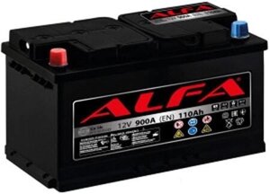 Автомобильный аккумулятор ALFA Hybrid 110 L 110 А·ч