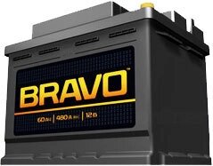 Автомобильный аккумулятор BRAVO 6CT-74 74 А/ч от компании Интернет-магазин Newton - фото 1