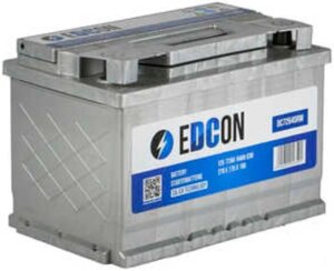 Автомобильный аккумулятор EDCON DC72640RM 72 А·ч