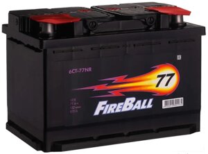 Автомобильный аккумулятор FireBall 6СТ-77 N 77 А·ч