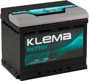 Автомобильный аккумулятор Klema Better 6СТ-60 АзЕ 60 А·ч