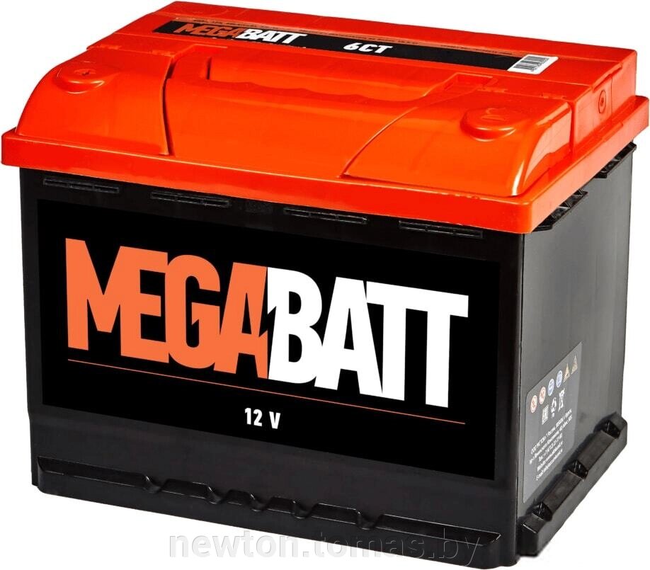 Автомобильный аккумулятор Mega Batt 6СТ-62 NR 60 А·ч от компании Интернет-магазин Newton - фото 1