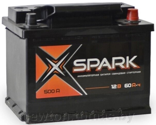 Автомобильный аккумулятор Spark 500A EN L+ SPA60-3-L 60 А·ч от компании Интернет-магазин Newton - фото 1