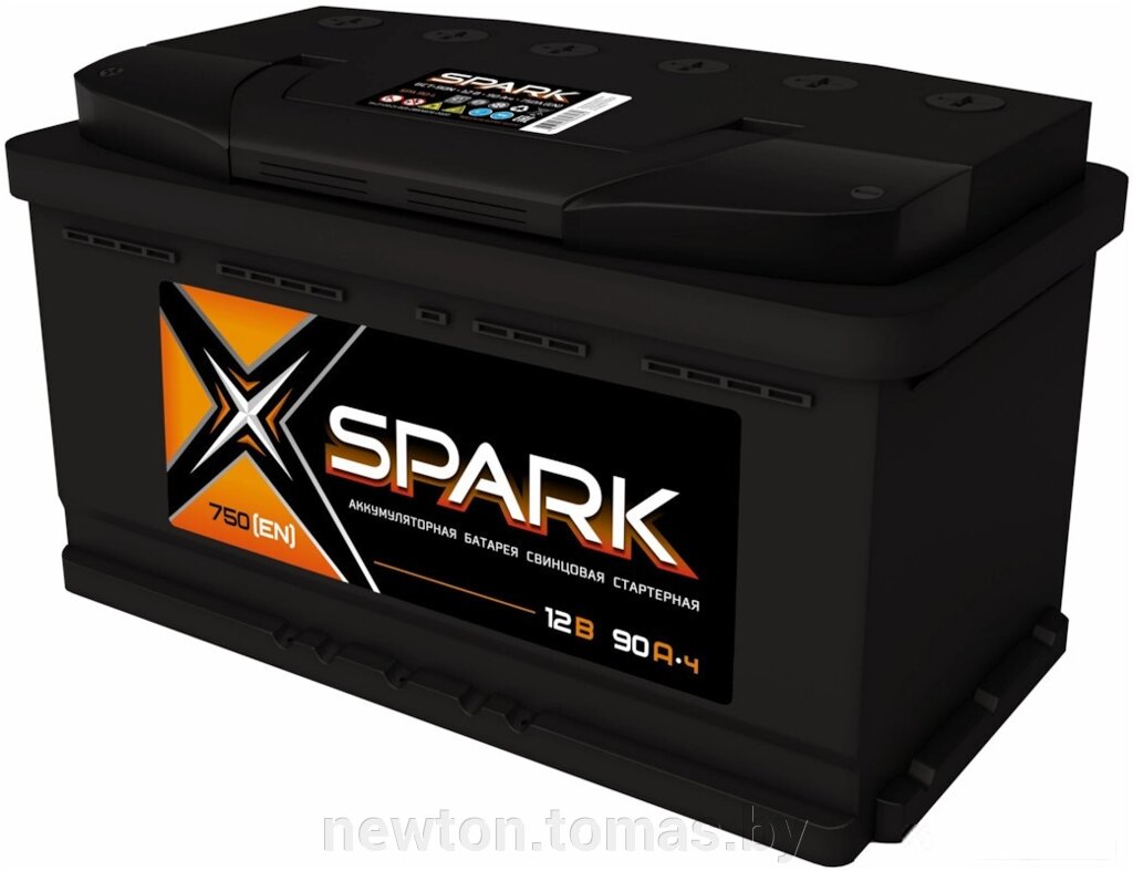 Автомобильный аккумулятор Spark 750A EN L+ SPA90-3-L 90 А·ч от компании Интернет-магазин Newton - фото 1