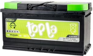 Автомобильный аккумулятор Topla TOP AGM Stop&Go TAG95 95 А·ч