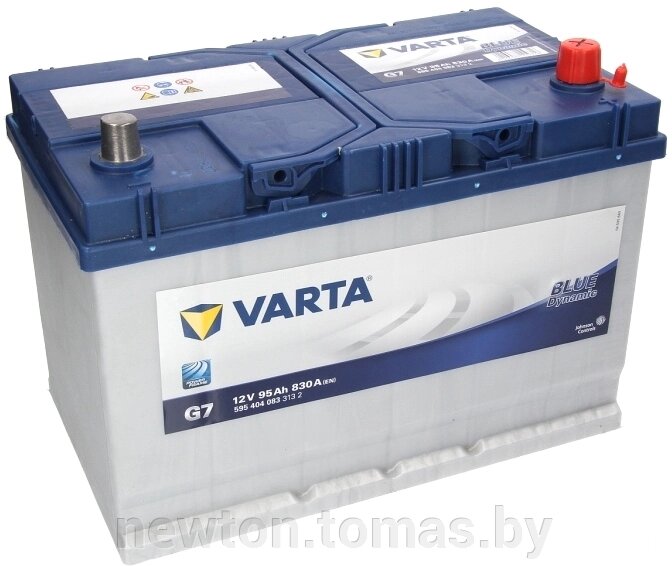 Автомобильный аккумулятор Varta Blue Dynamic G7 595 404 083 95 А/ч от компании Интернет-магазин Newton - фото 1