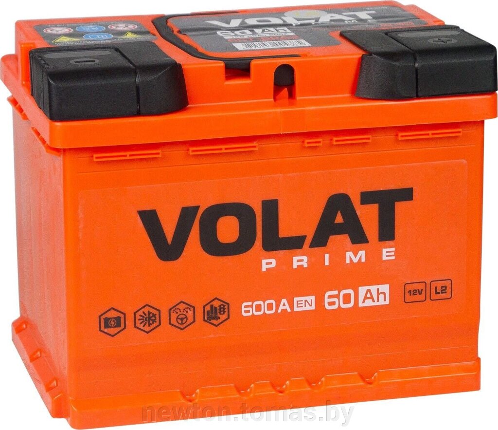 Автомобильный аккумулятор VOLAT Prime R 60 А·ч от компании Интернет-магазин Newton - фото 1