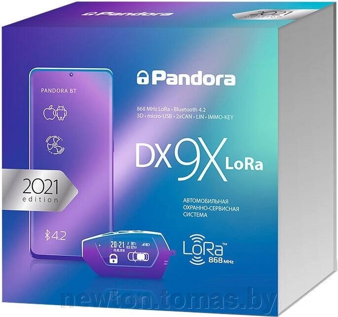 Автосигнализация Pandora DX-9x LoRa от компании Интернет-магазин Newton - фото 1