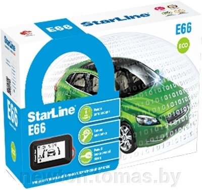 Автосигнализация StarLine E66 BT ECO от компании Интернет-магазин Newton - фото 1