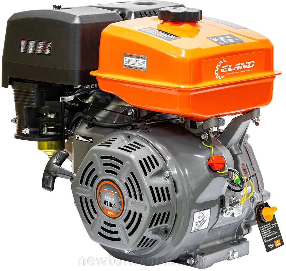 Бензиновый двигатель ELAND GX420SHL-25 от компании Интернет-магазин Newton - фото 1
