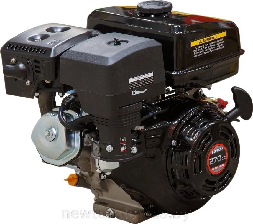 Бензиновый двигатель Loncin G270F от компании Интернет-магазин Newton - фото 1