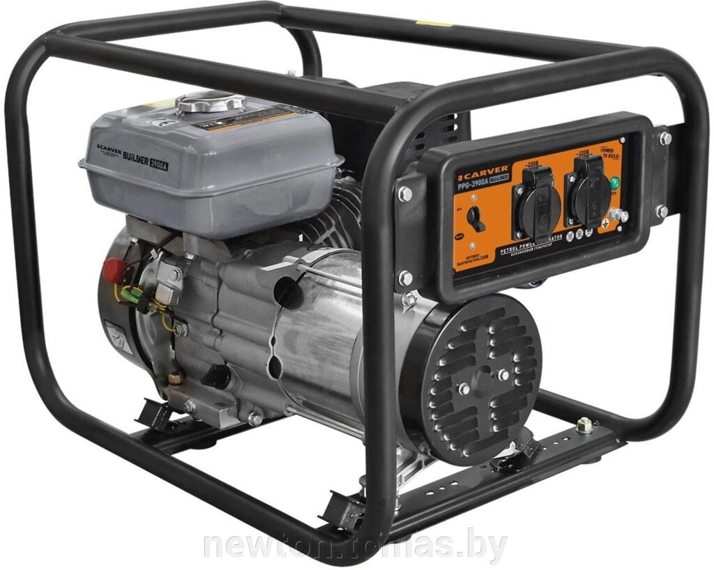 Бензиновый генератор Carver PPG-3900A Builder от компании Интернет-магазин Newton - фото 1