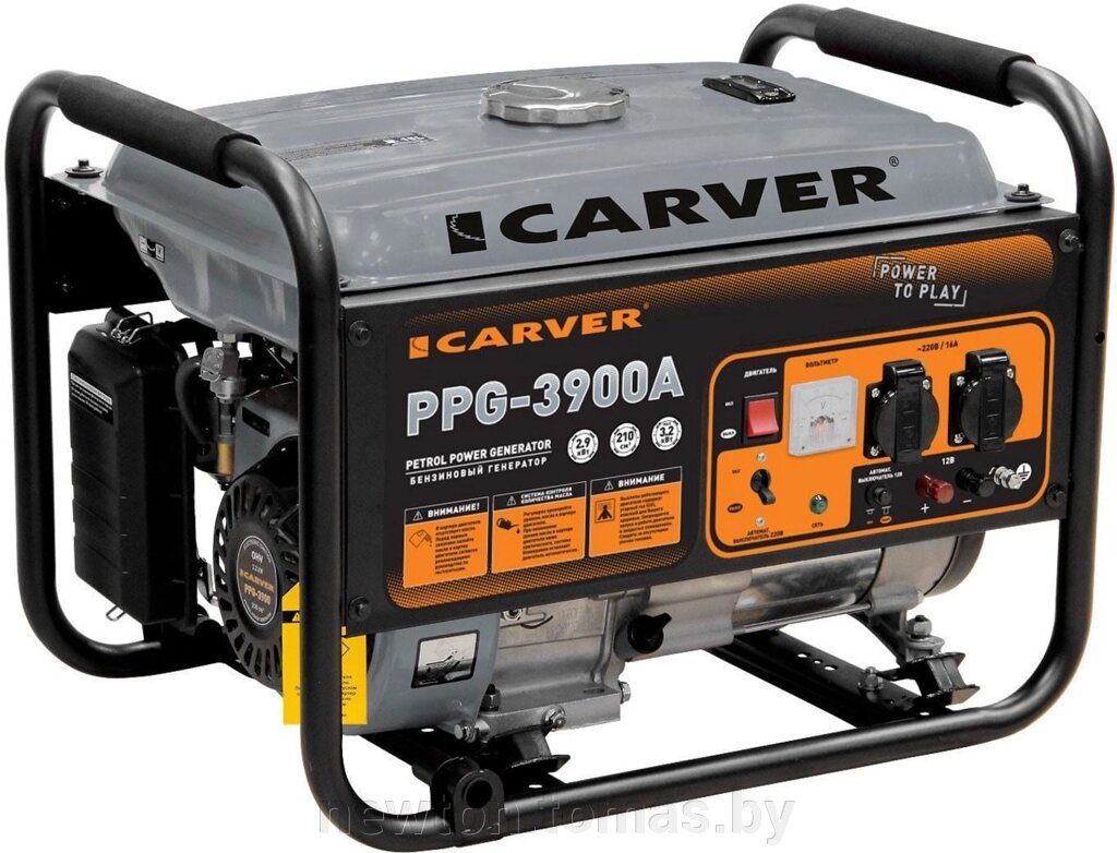 Бензиновый генератор Carver PPG-3900A от компании Интернет-магазин Newton - фото 1