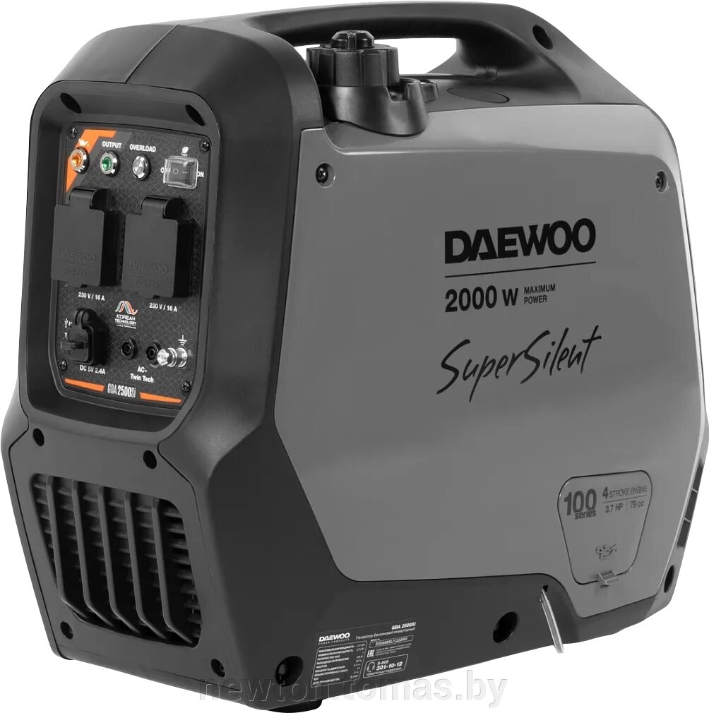 Бензиновый генератор Daewoo Power GDA 2500Si от компании Интернет-магазин Newton - фото 1