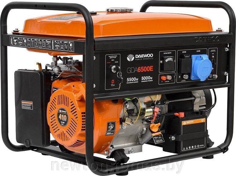 Бензиновый генератор  Daewoo Power GDA 6500E от компании Интернет-магазин Newton - фото 1