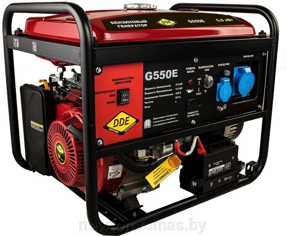Бензиновый генератор DDE G550E от компании Интернет-магазин Newton - фото 1