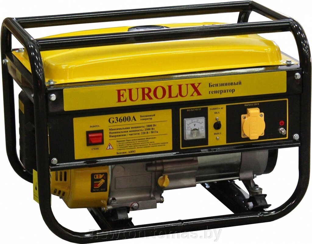 Бензиновый генератор Eurolux G3600A от компании Интернет-магазин Newton - фото 1