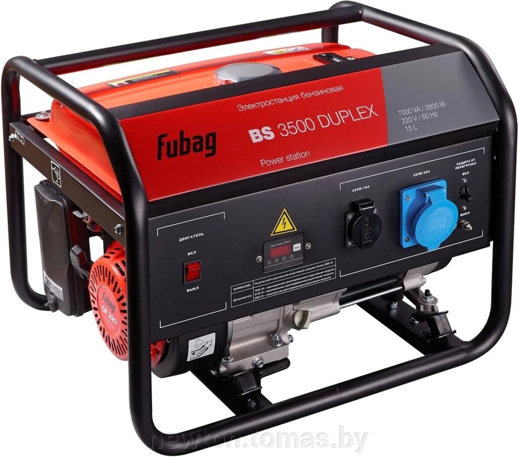 Бензиновый генератор Fubag BS 3500 Duplex от компании Интернет-магазин Newton - фото 1