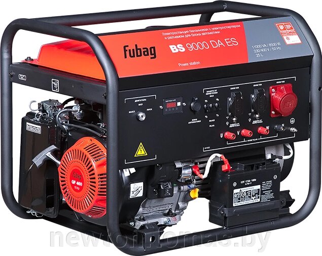 Бензиновый генератор Fubag BS 9000 DA ES от компании Интернет-магазин Newton - фото 1