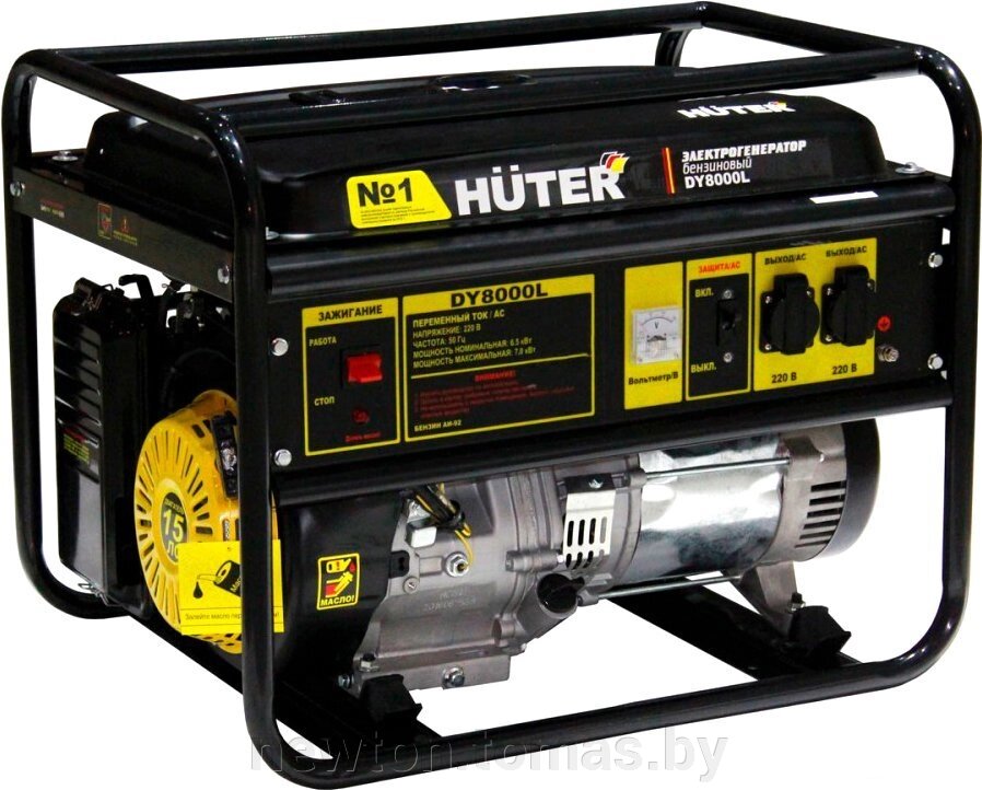 Бензиновый генератор Huter DY8000L от компании Интернет-магазин Newton - фото 1