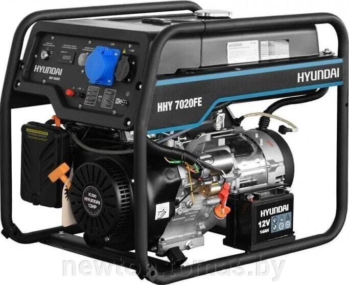 Бензиновый генератор Hyundai HHY 7020FE от компании Интернет-магазин Newton - фото 1