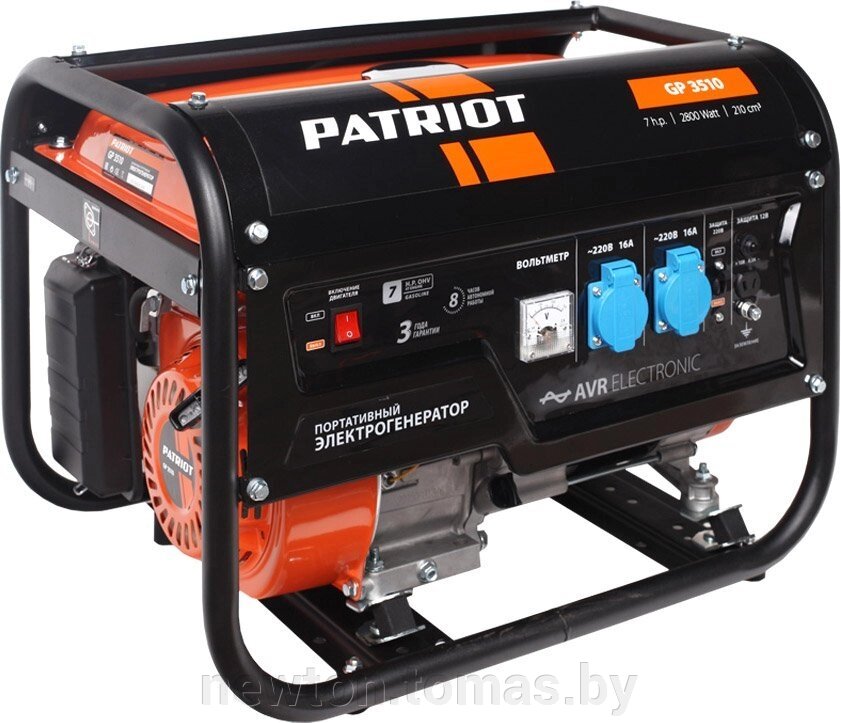 Бензиновый генератор  Patriot GP 3510 от компании Интернет-магазин Newton - фото 1