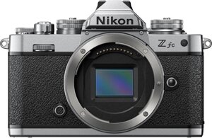 Беззеркальный фотоаппарат Nikon Z fc Body черный/серебристый